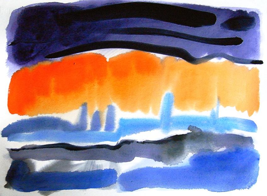 Rainstorm over Leeds, 2010