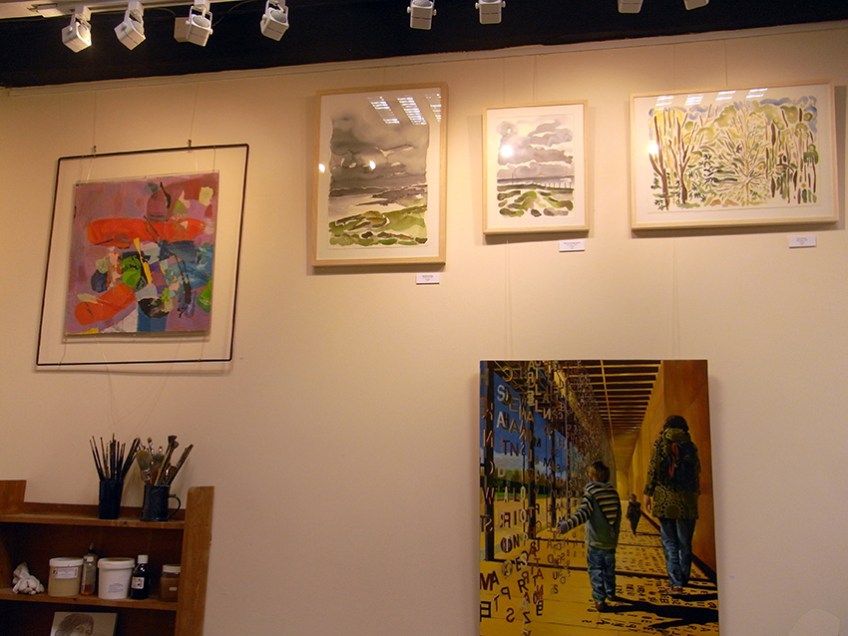 January 2014 - Bono Art Gallery - paintings by Roberton Bono, Jo Dunn, David Veron