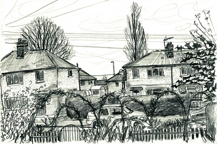 view from a scotthall window, LS7