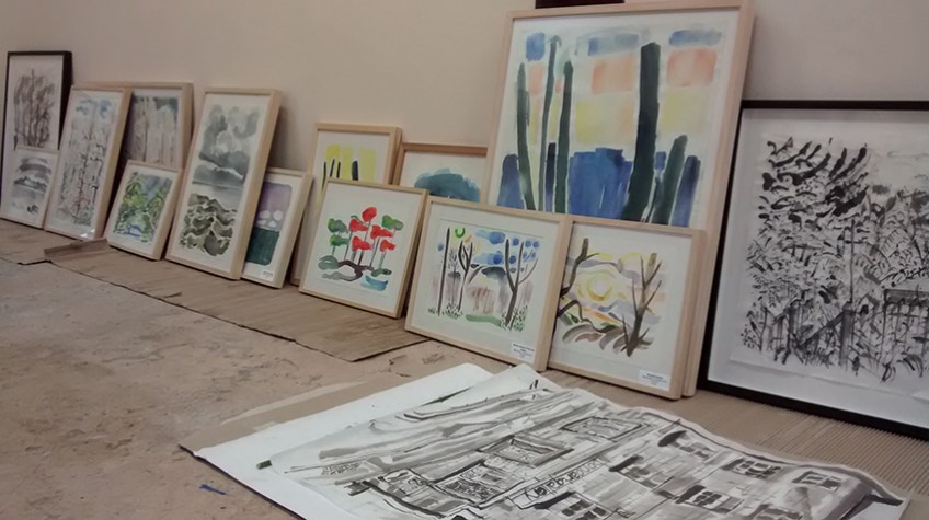 Bono Art Gallery - inside on 12th Sept 2014