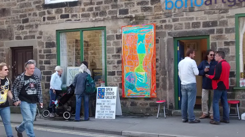 Bono Art Gallery, Tour de France day 2014