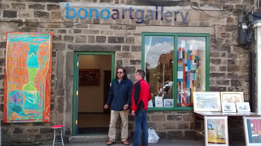 Bono Art Gallery, Tour de france day 2014