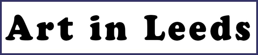 The logo of Art in Leeds, online shop selling cards, fine art prints and original paintings by Jo Dunn