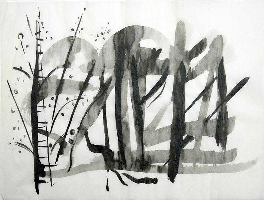 11th Aug 2014, ink painting