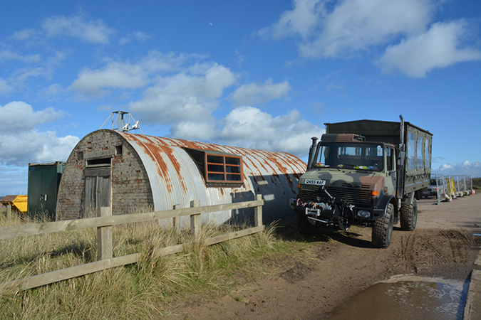 The new method of transport to get to Spurn Point