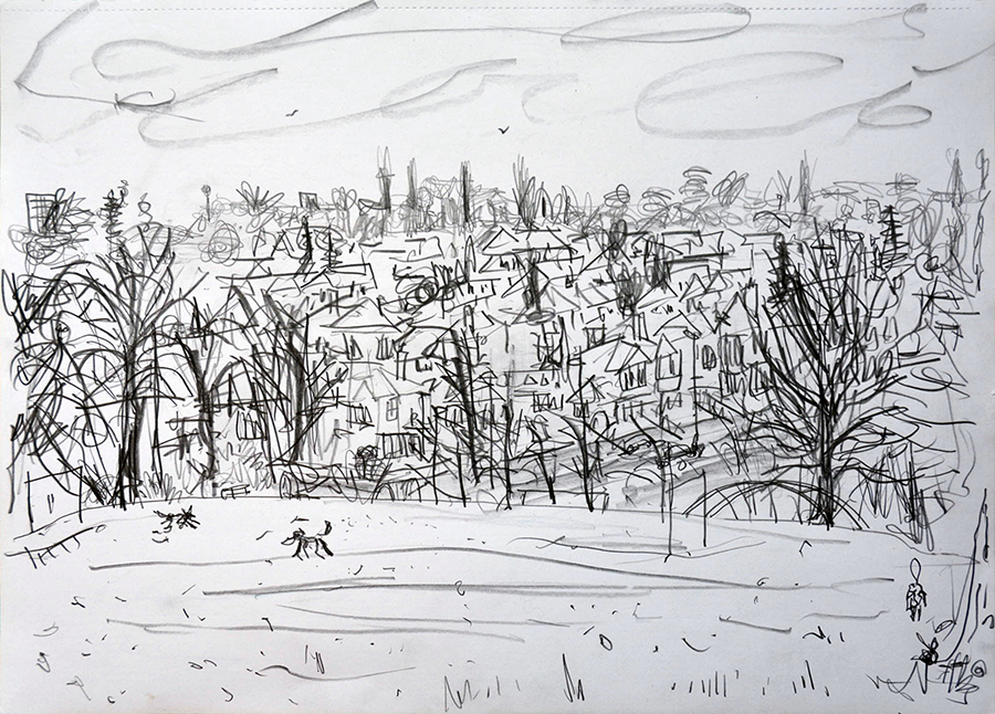 View from Pasture Lane, Chapel Allerton, Leeds