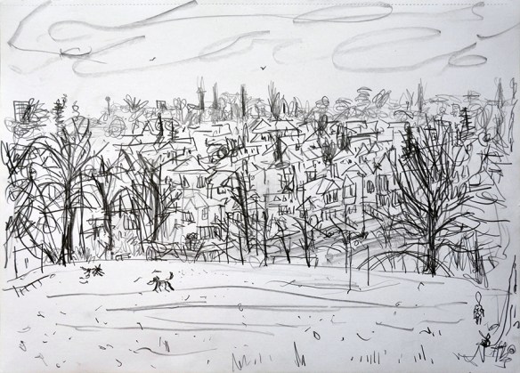 View from Pasture Lane, Chapel Allerton, Leeds