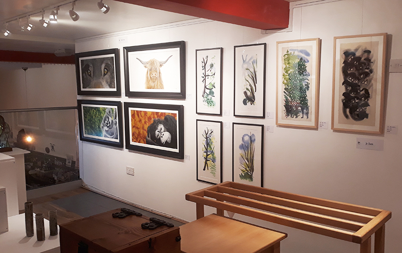 Roundhay Artists at Fabrication Crafts, Leeds, including work bhy Jo Dunn and Heidi Farrer